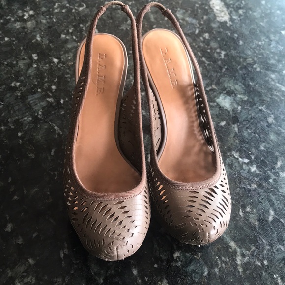 L.A.M.B platform heels - Picture 2 of 3